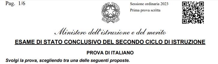 La prima prova - esame di maturità